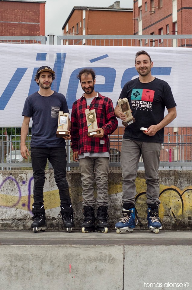 Clasificados Campeonato de España 2019: Roberto Lopez, Luisma García, Pablo Pato.